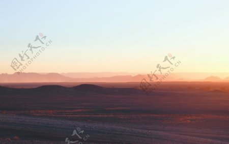 沙漠沙丘阳光