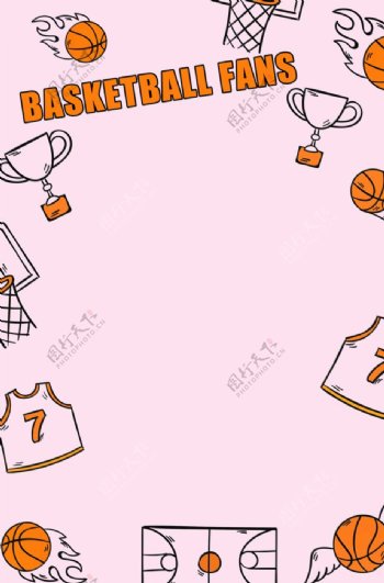 篮球迷图片