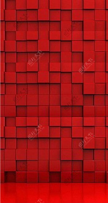 红色方块图片