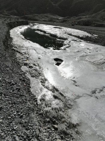冰川雪地风景图片