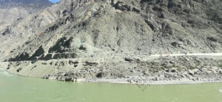 峡谷河流风光图片