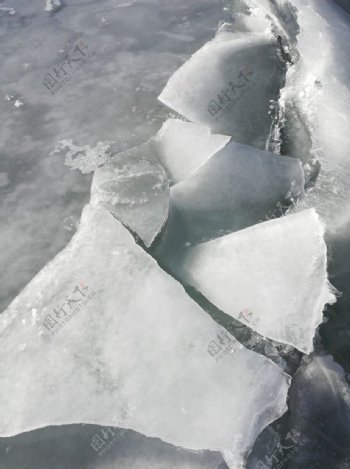 冰川冰块素材图片