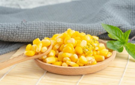 玉米配菜食材背景海报素材图片