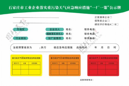 一厂一策污染应急措施图片