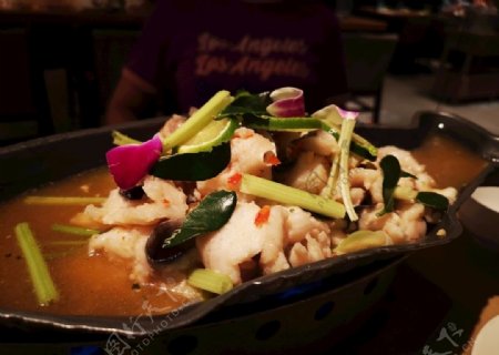 泰国菜水煮鱼图片