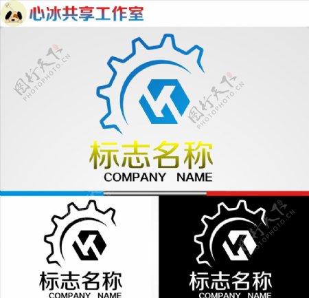 机械logo图片