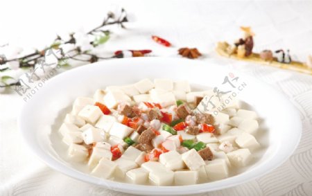 鹅肝酱烩豆腐图片