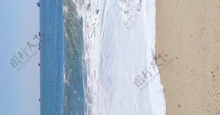 网红沙滩图片