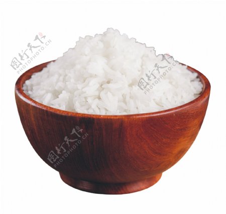 大米米饭水稻稻谷一碗饭图片
