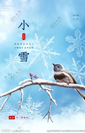 小雪图片