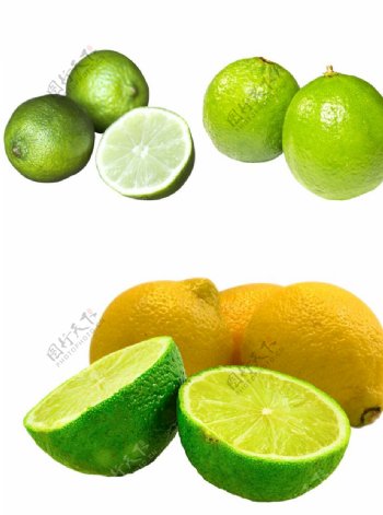 柠檬素材水果素材图片