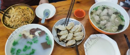 杭州早餐面食图片