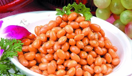 豫菜茄汁黄豆图片