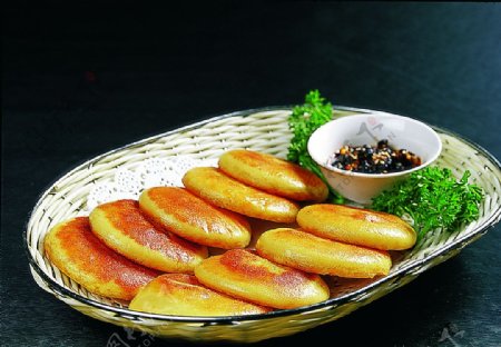 豫菜乡村玉米饼图片
