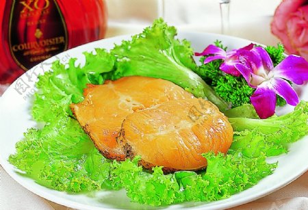 豫菜香煎银鳕鱼图片