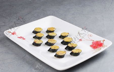 豫菜香煎海苔糯米卷图片