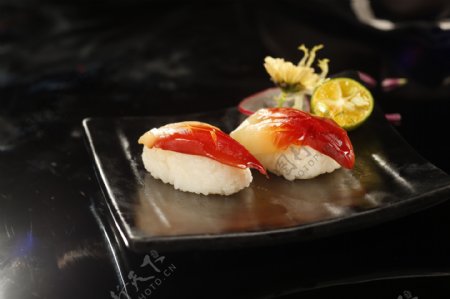 日料寿司美食刺身手握图片