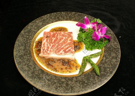 黑椒汁神户牛肉图片