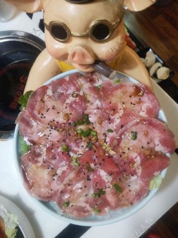 韩式烤牛舌图片