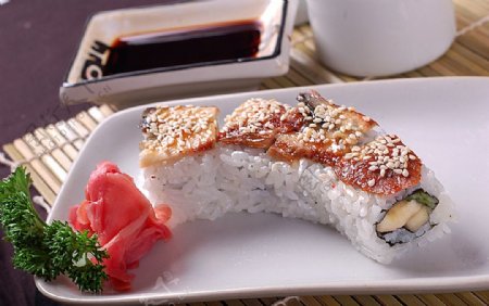 寿司类鳗龙卷图片