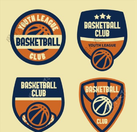篮球俱乐部徽章图片