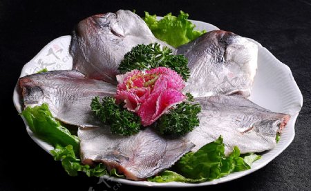 火锅配菜平鱼图片