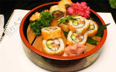 加州寿司卷图片