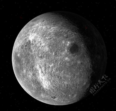 月球渲染图图片