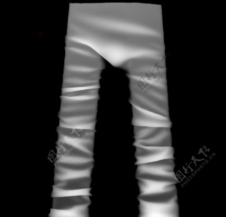 贴图裤子纹理置换3D图片