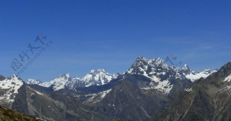 雪山风景图片